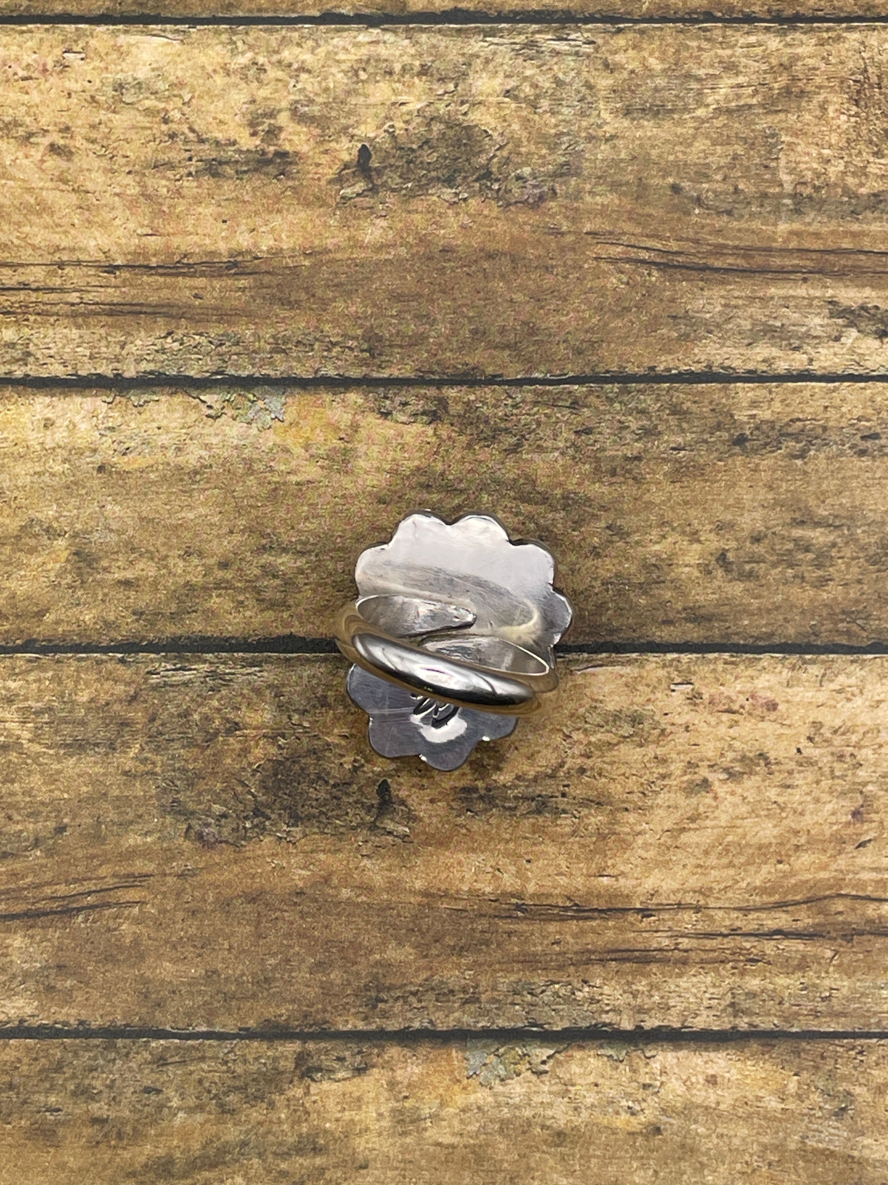 Wild-Black Scorpion in Purple Resin Heart Ring