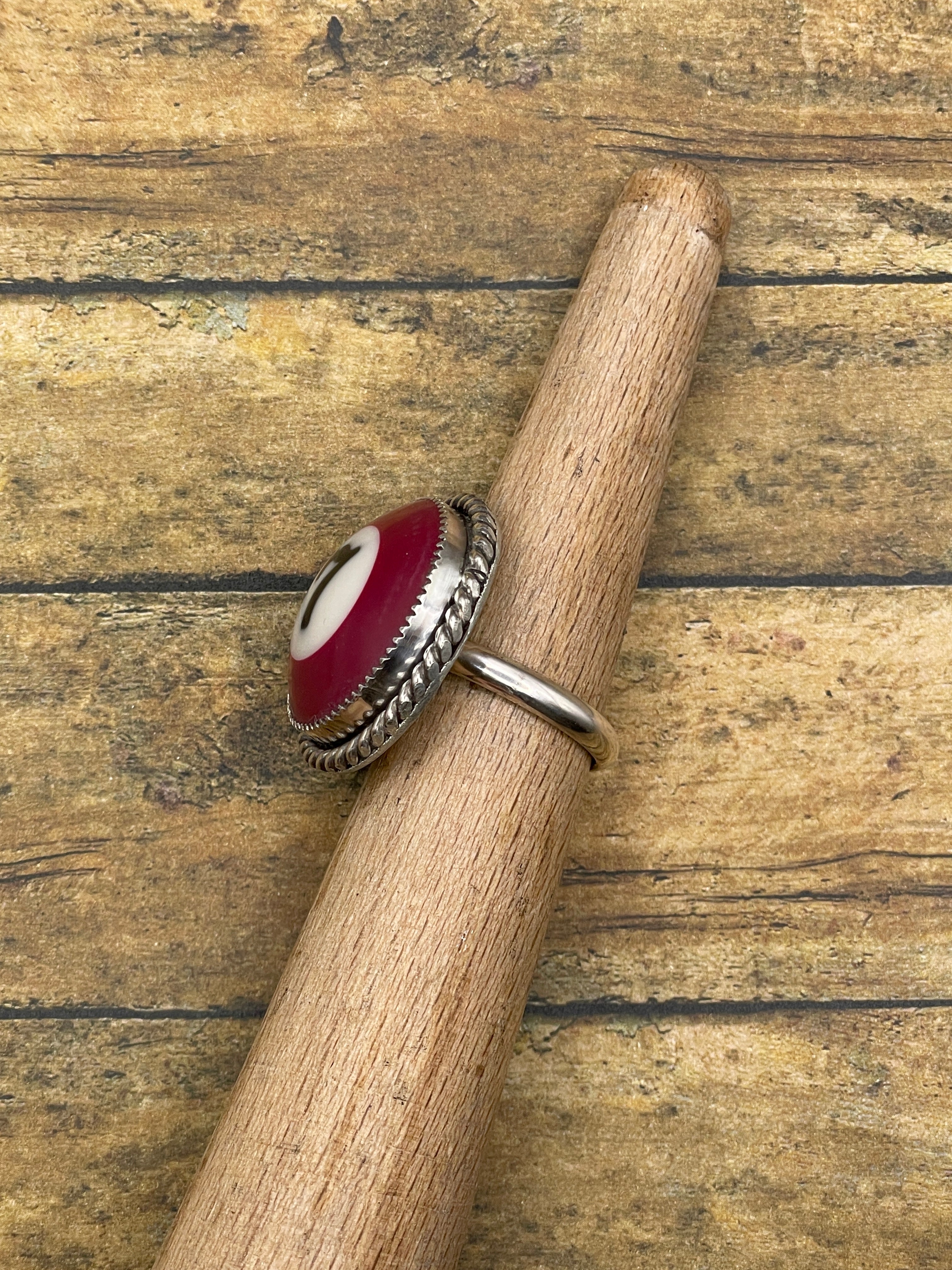 Seven-Billiard Ball #7 Ring