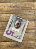 Grant-Money Clip with Wild Horse Gemstone