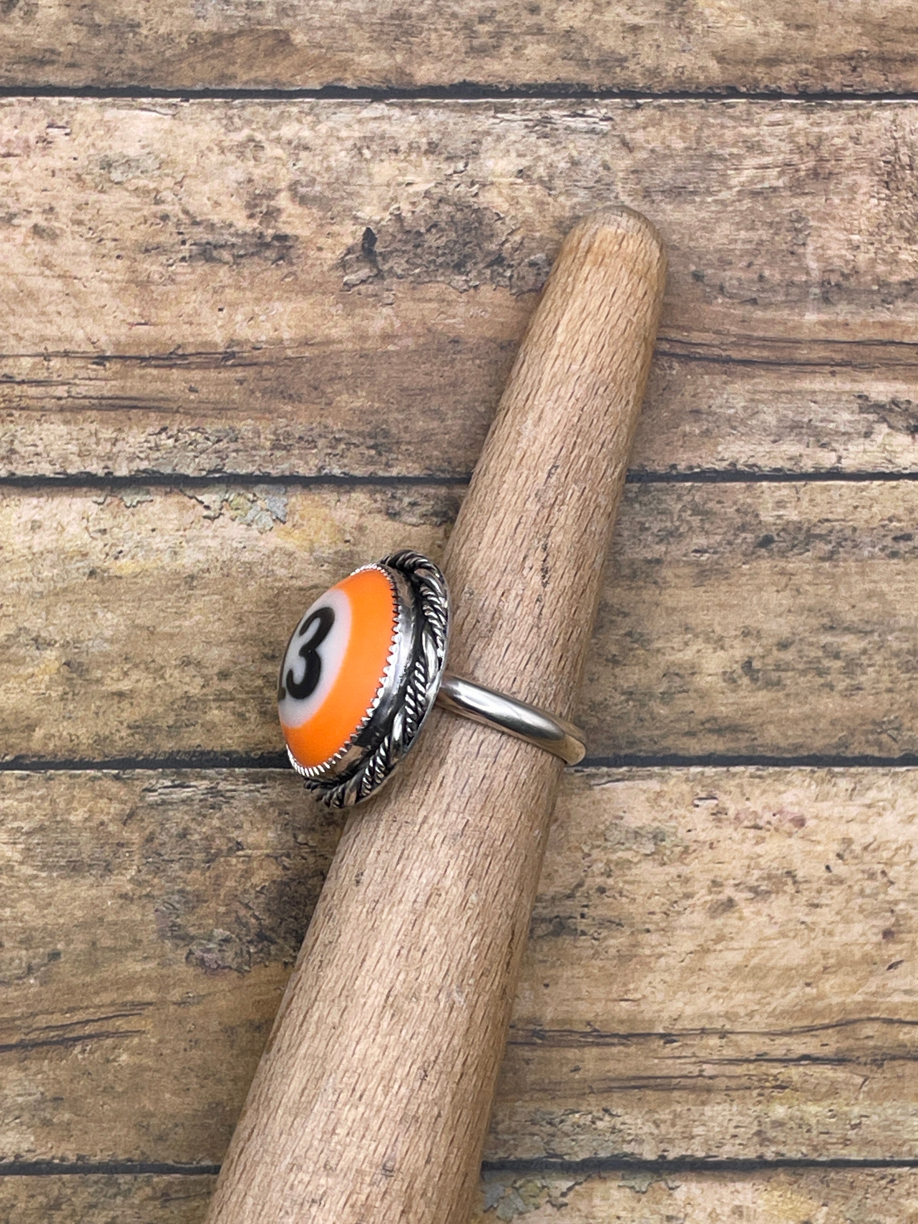 Sonny-Billiard Ball #13 Ring
