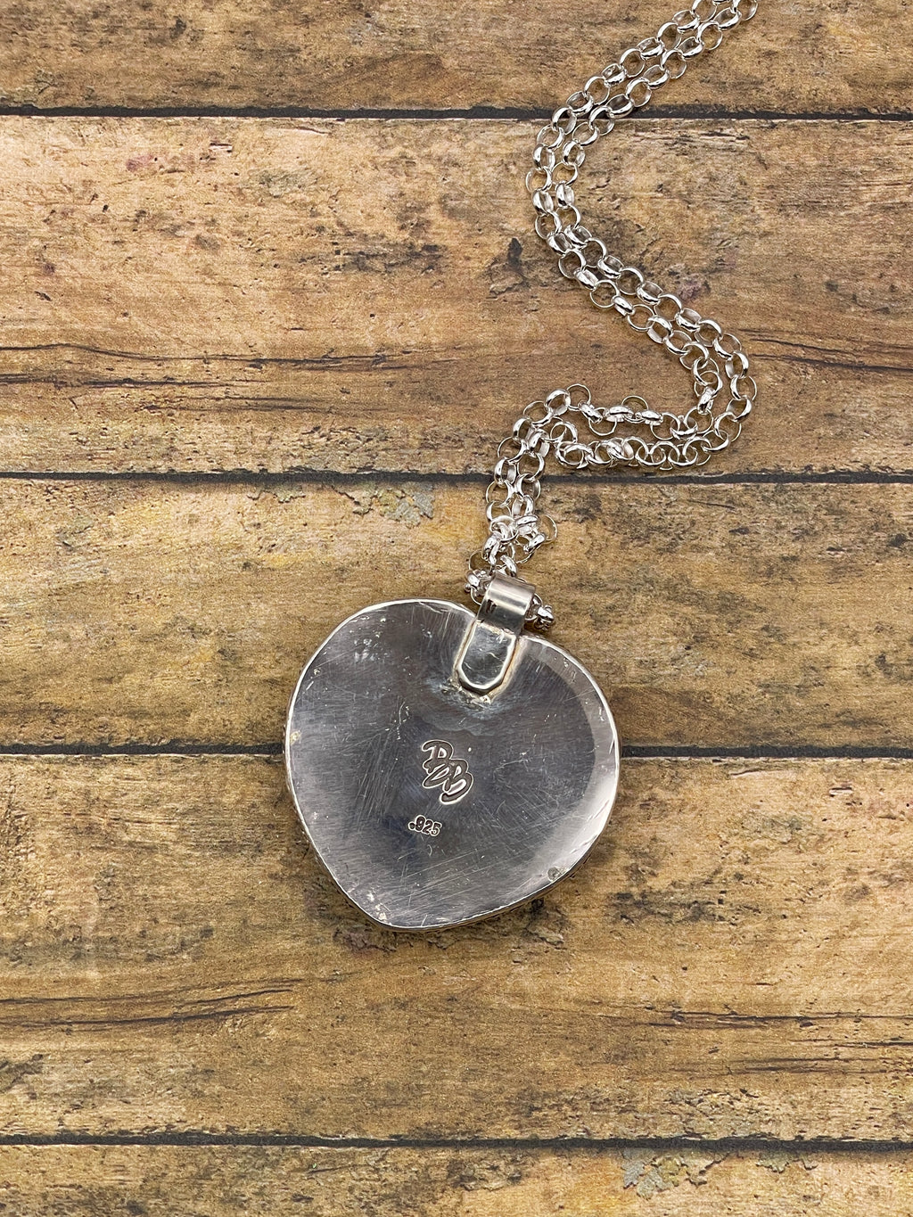 Scout-Unique Pink Billiard 8-Ball Heart Pendant