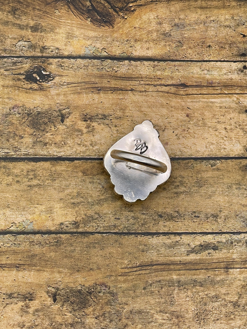 Lucia-Black Onyx and Turquoise Spade Ring