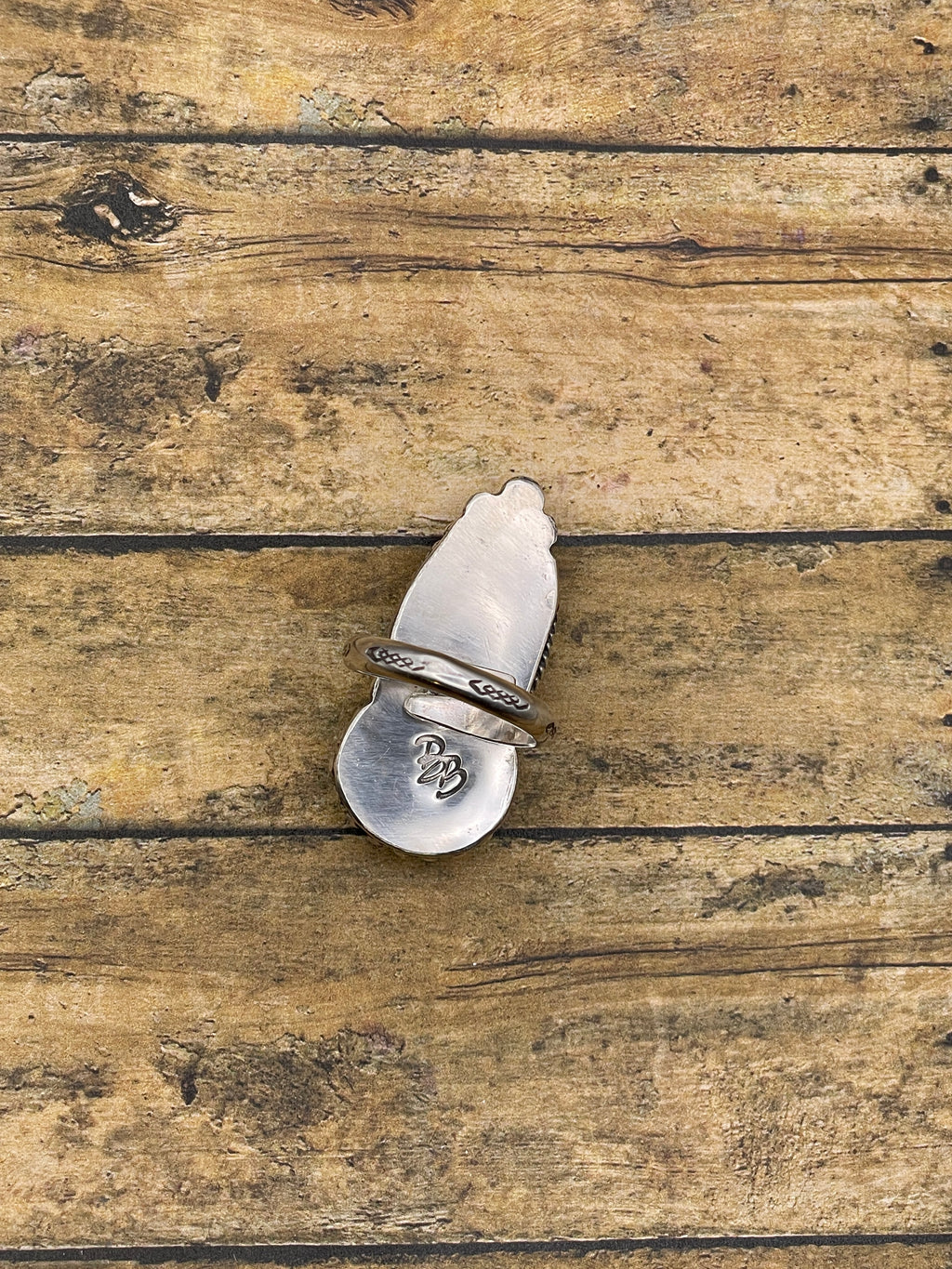 Denise-Black Double Onyx Gemstone Ring
