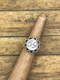 Sixty Nine-Trustone 69 Ring with Chain Detail