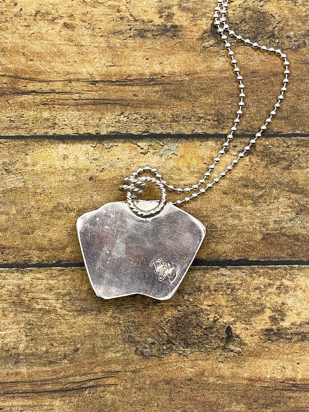 Poker-Trustone Dead Man's Hand Poker Playing Card Pendant