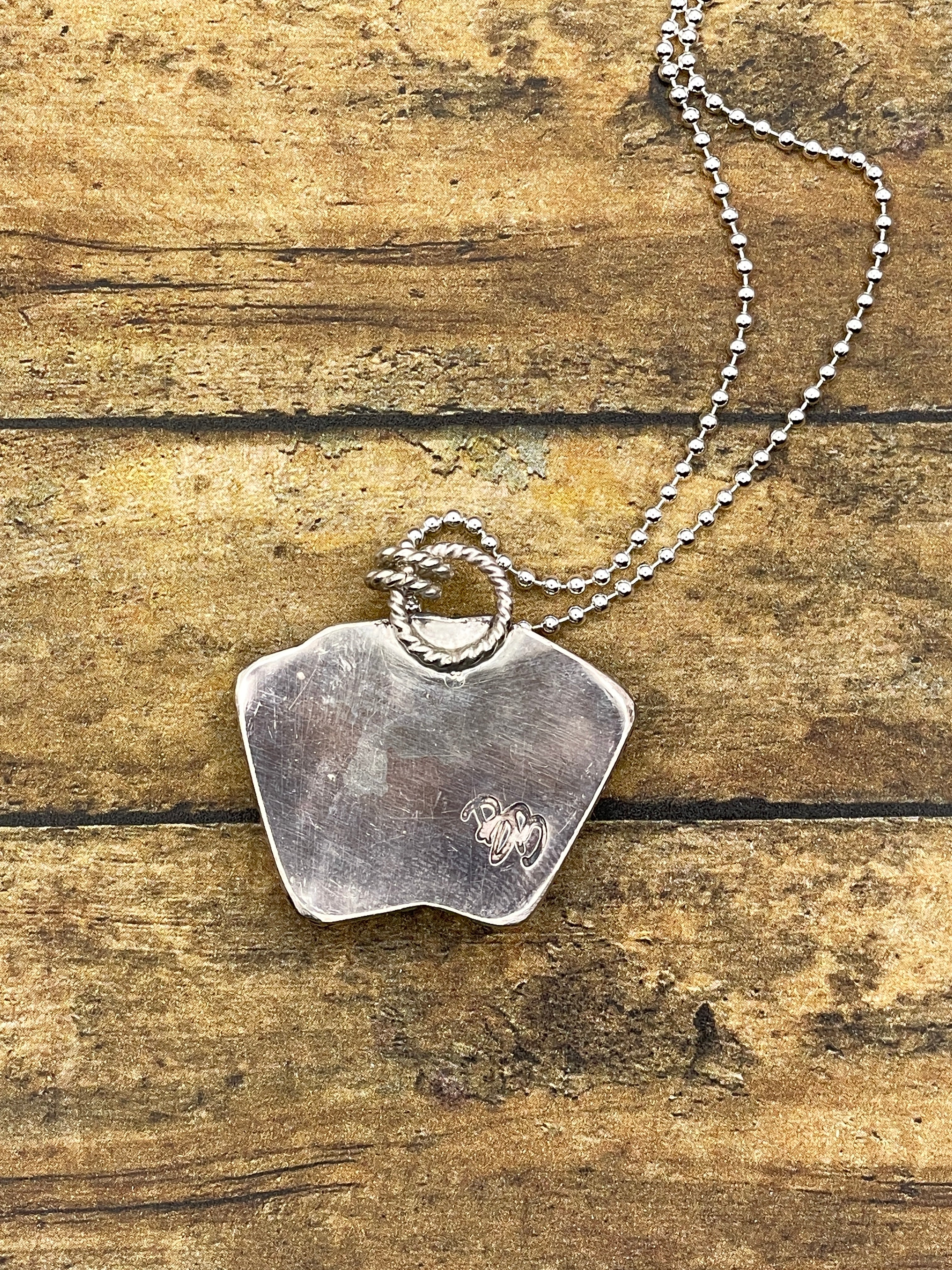 Poker-Trustone Dead Man's Hand Poker Playing Card Pendant