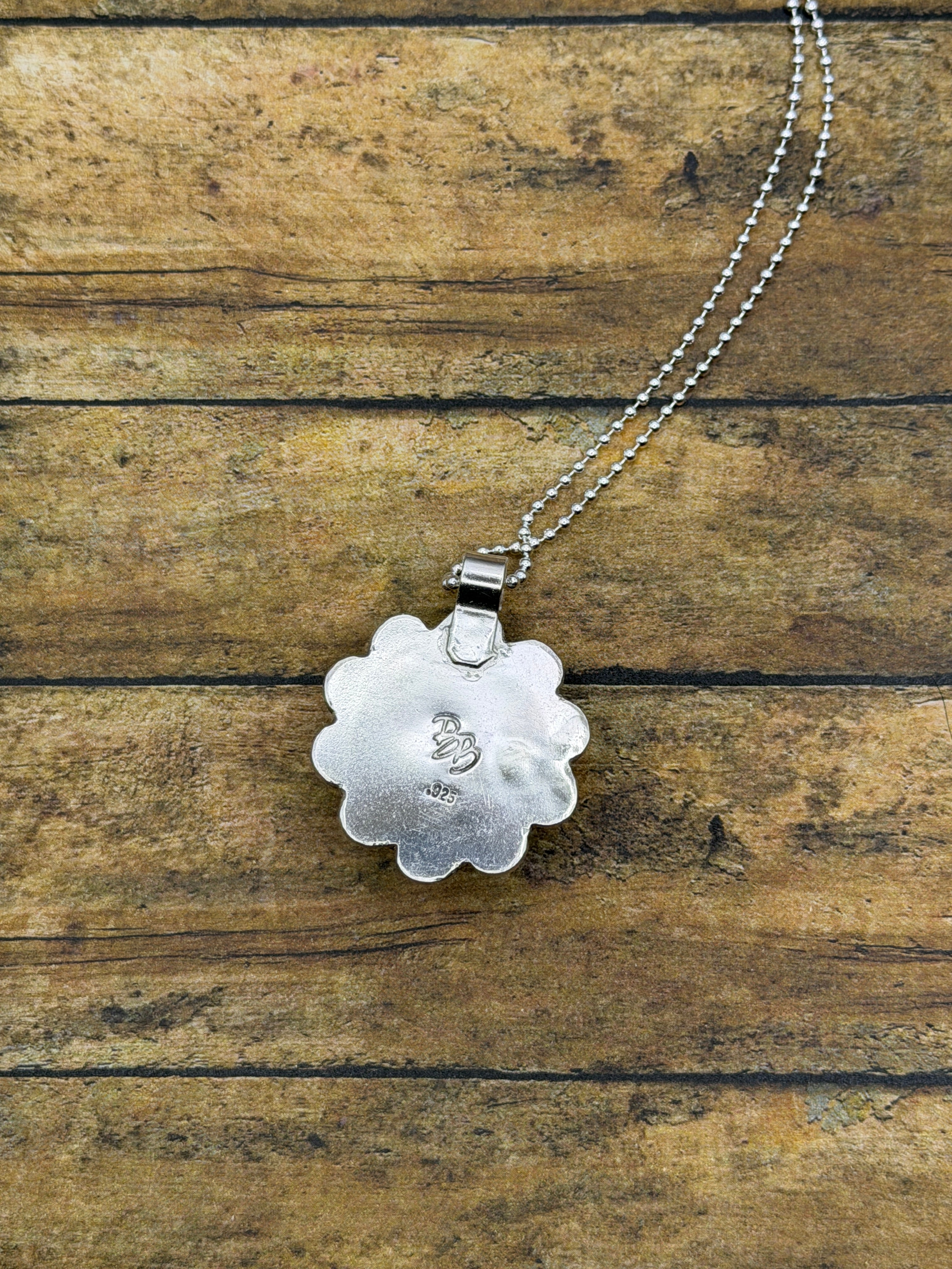 Sadie-Billiard 8-Ball Pendant with Chain Detail