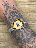 Shelby-Limited Edition Leopard Billiard #9 Heart Cuff