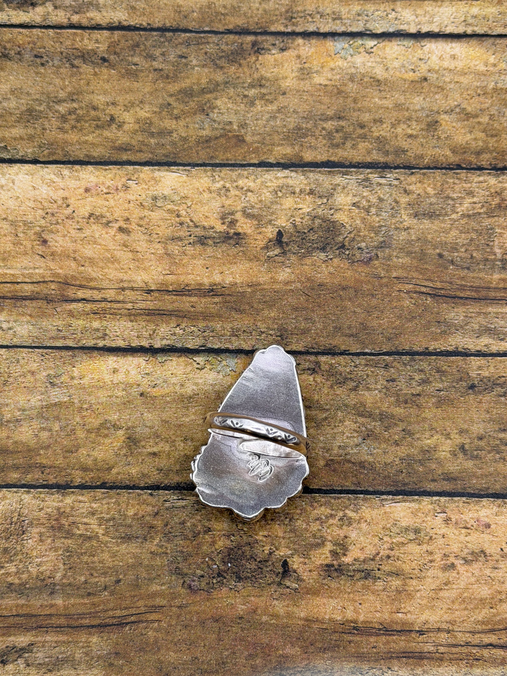 Gemma-Wild Hose Statement Ring with Feather Detail
