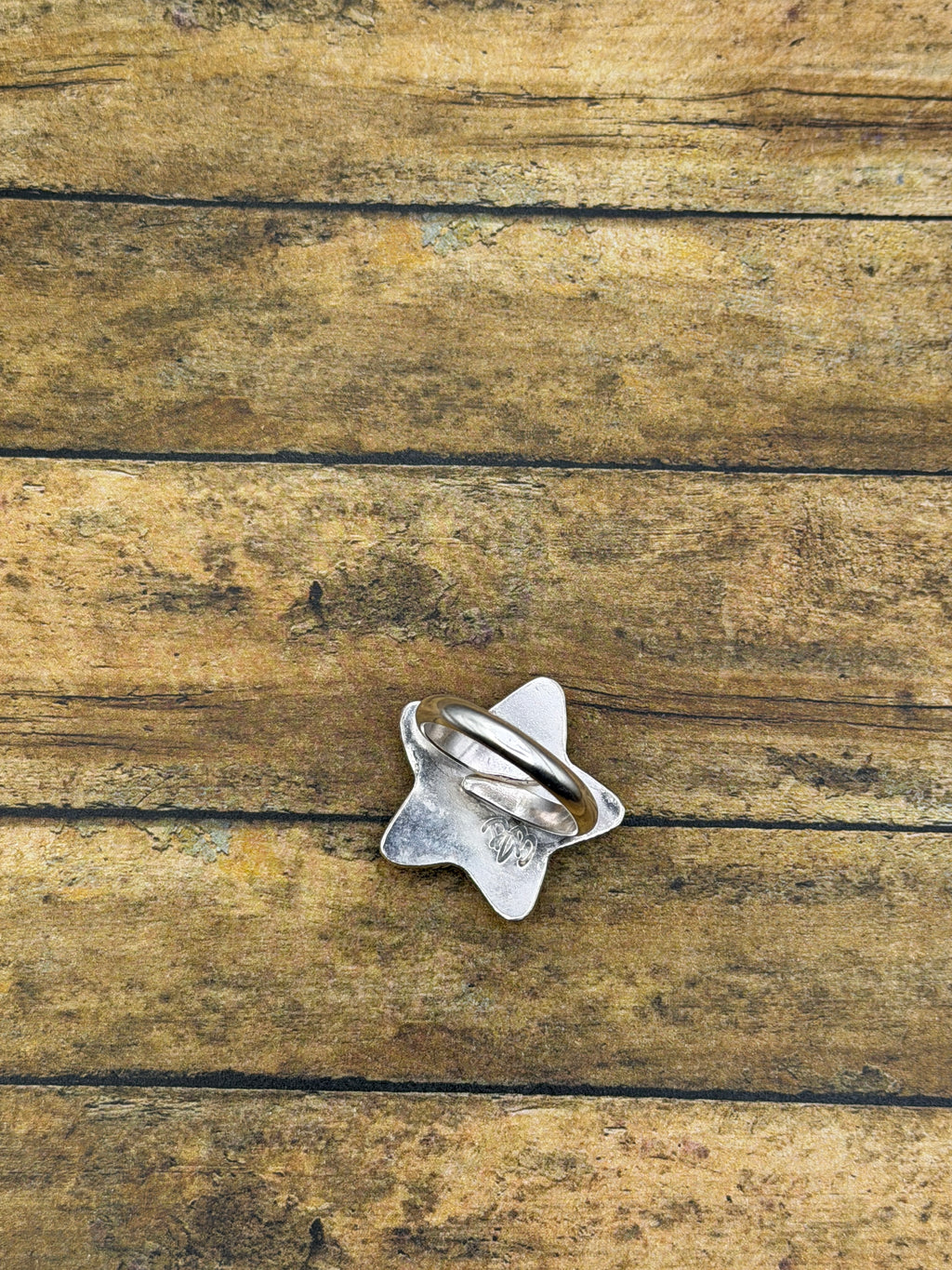 Rory-Bloody Basin Jasper Trustone Boho Star Statement Ring