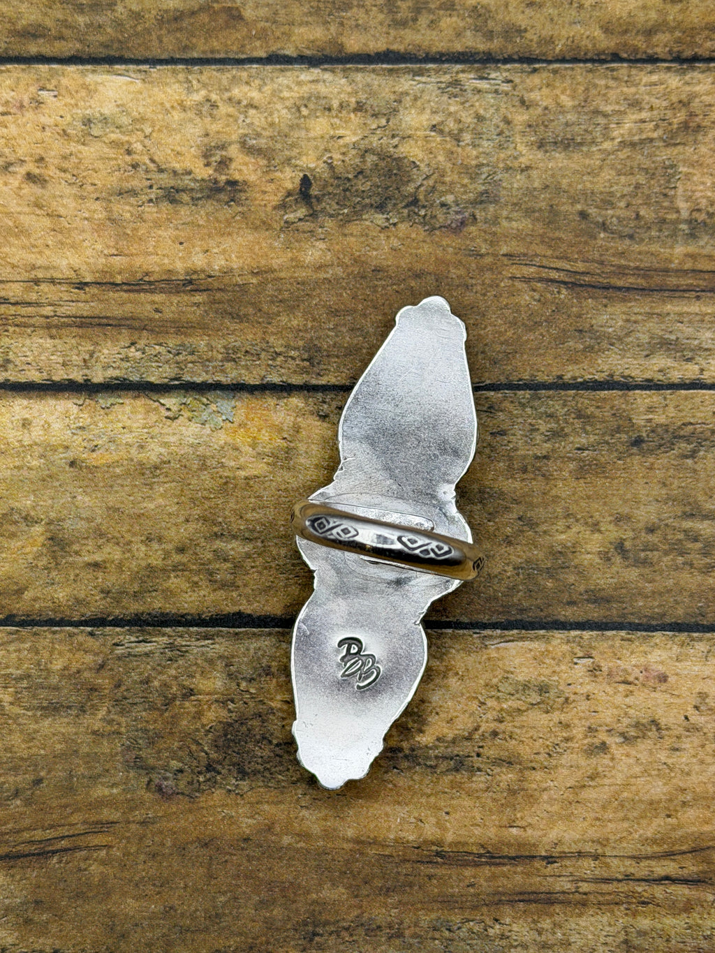 Alicia-White Buffalo Turquoise and Turquoise Triple Gemstone Ring