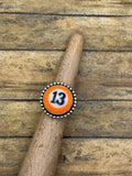 Sonni-Billiard Ball #13 Ring