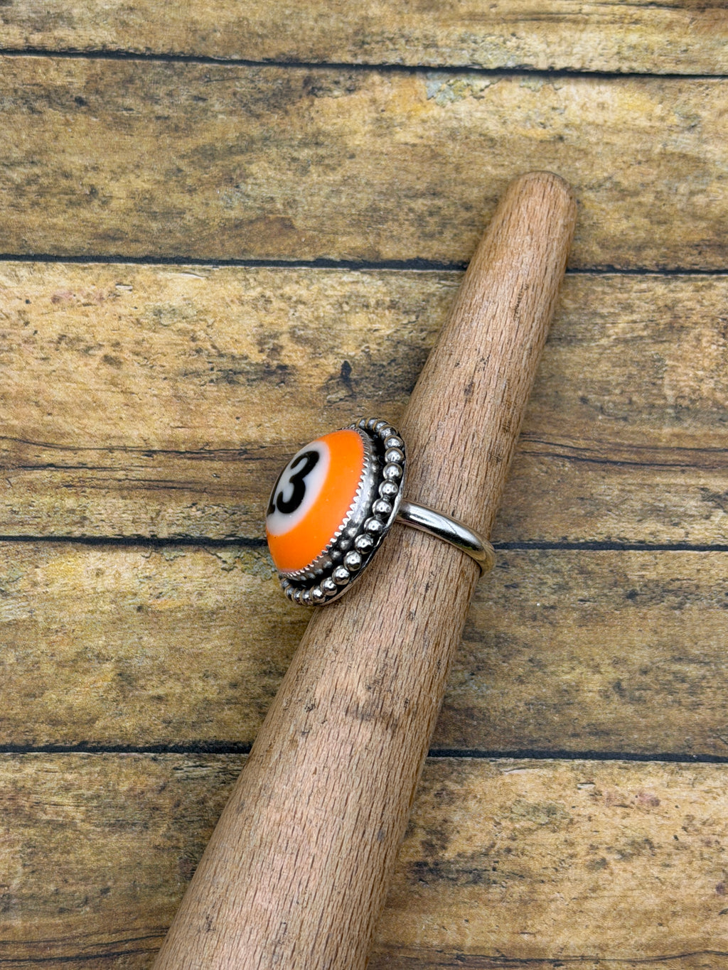 Sonni-Billiard Ball #13 Ring