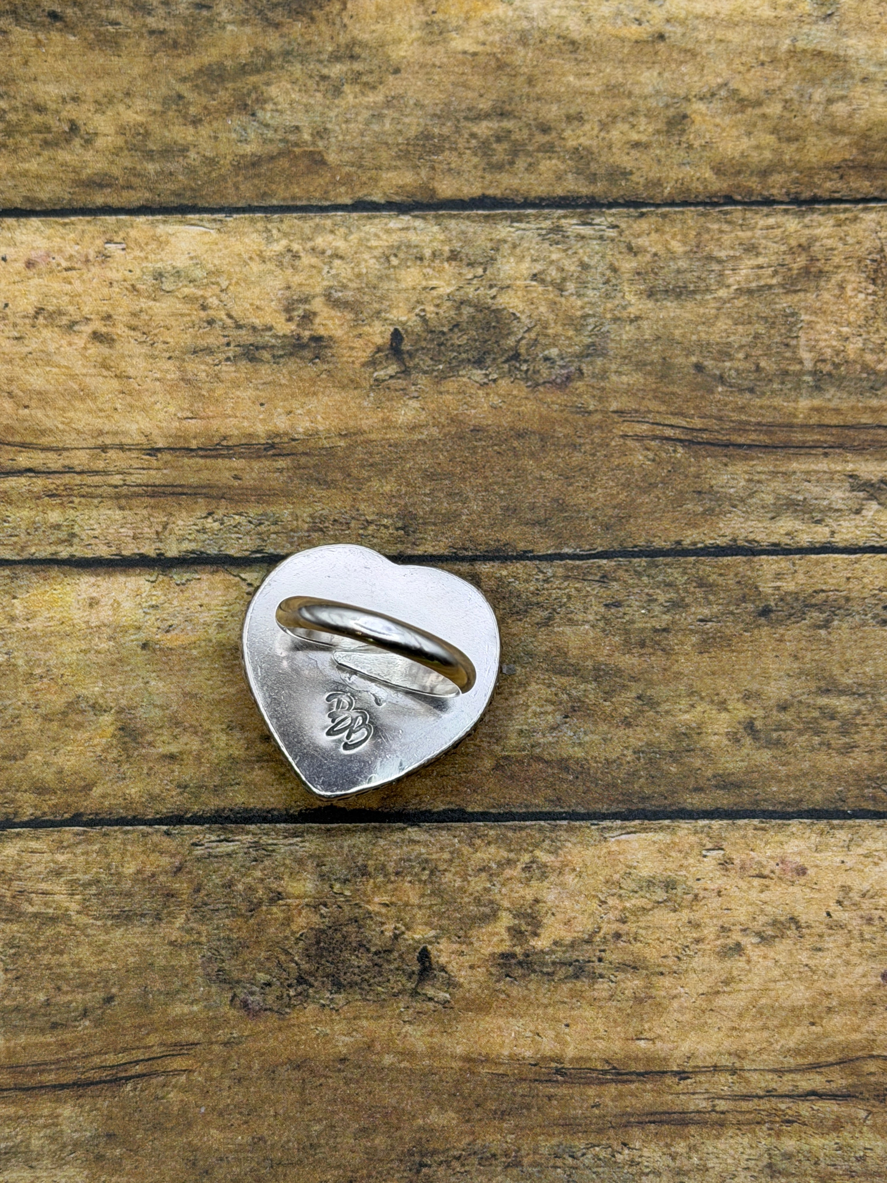 Slater-Billiard Ball #13 Heart Ring
