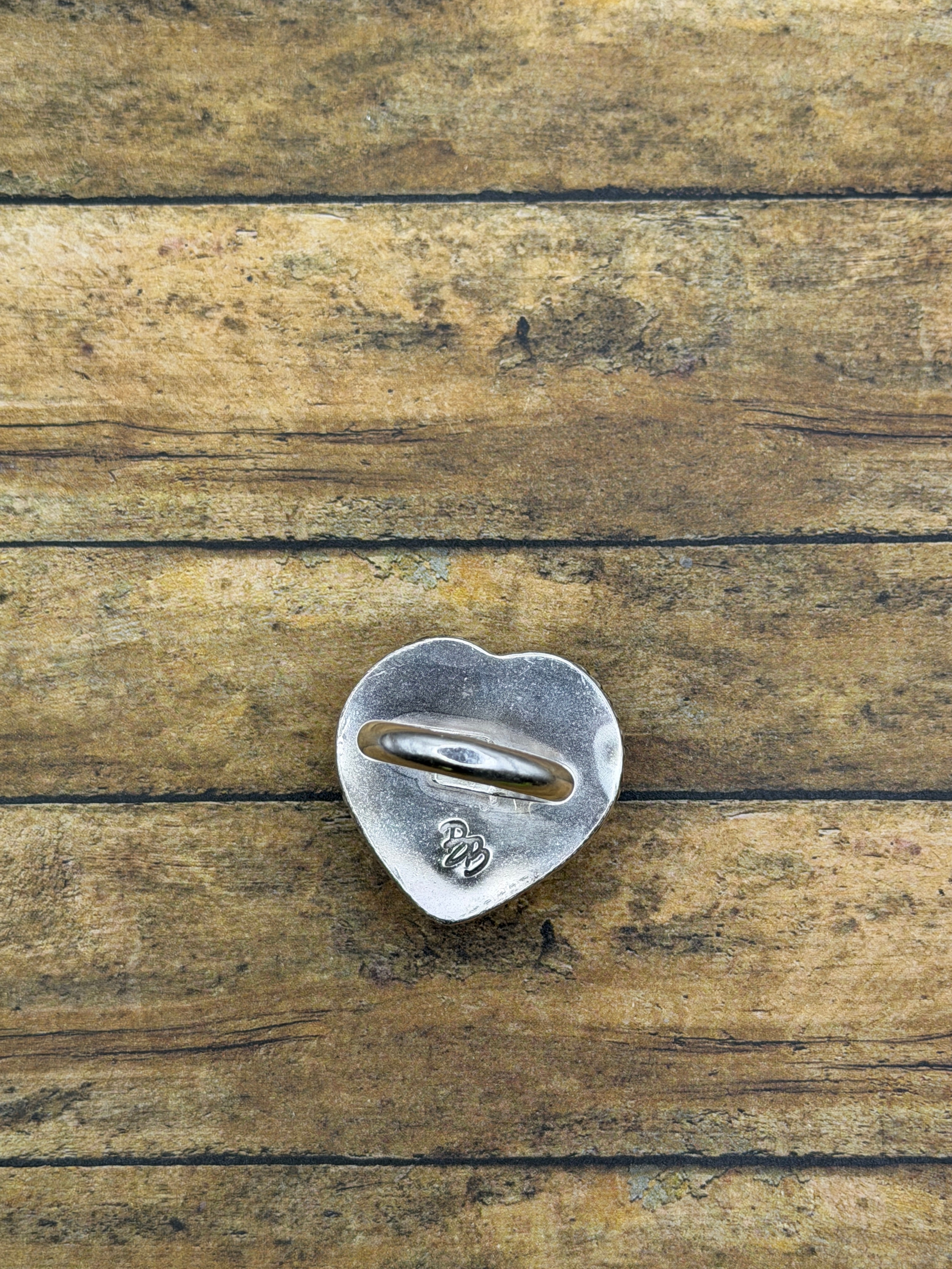 Steph-Billiard Ball Lucky #7 Heart Ring