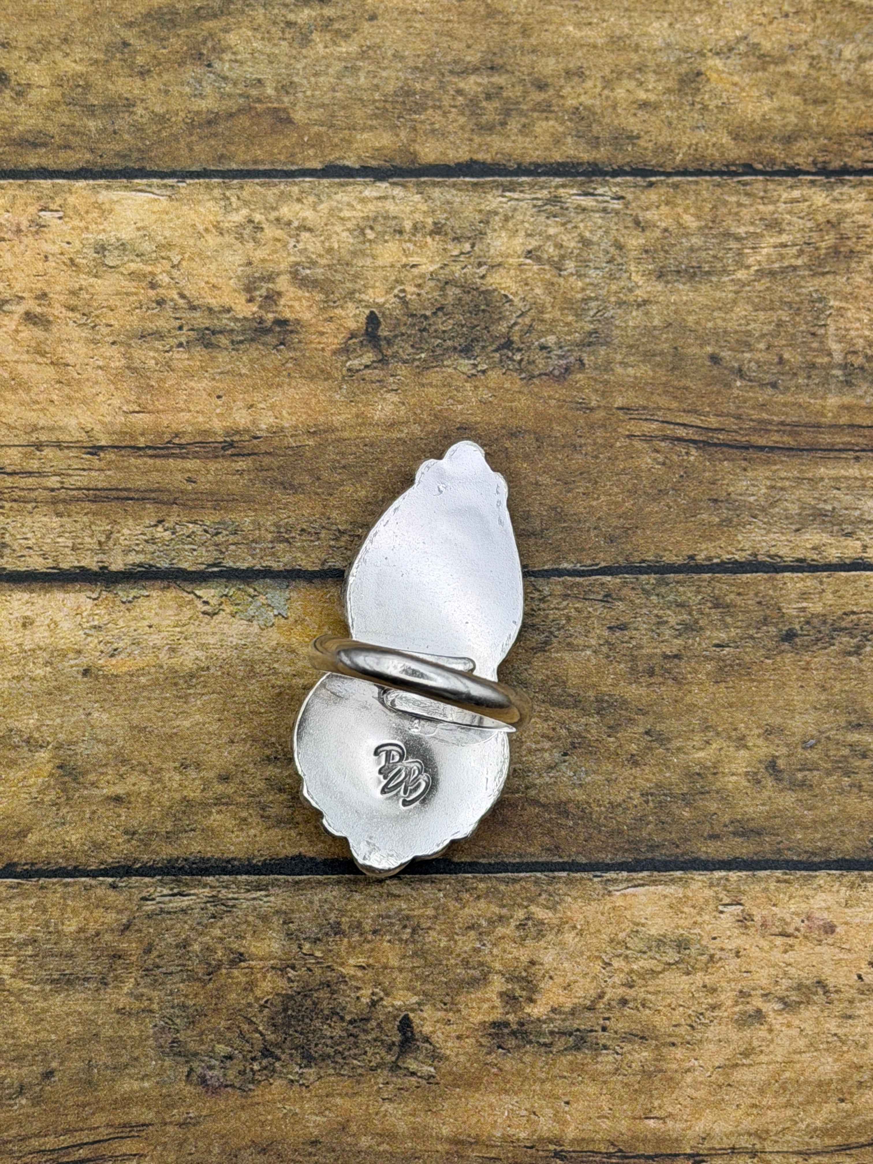Ida-Tiger Eye Double Gemstone Boho Statement Ring