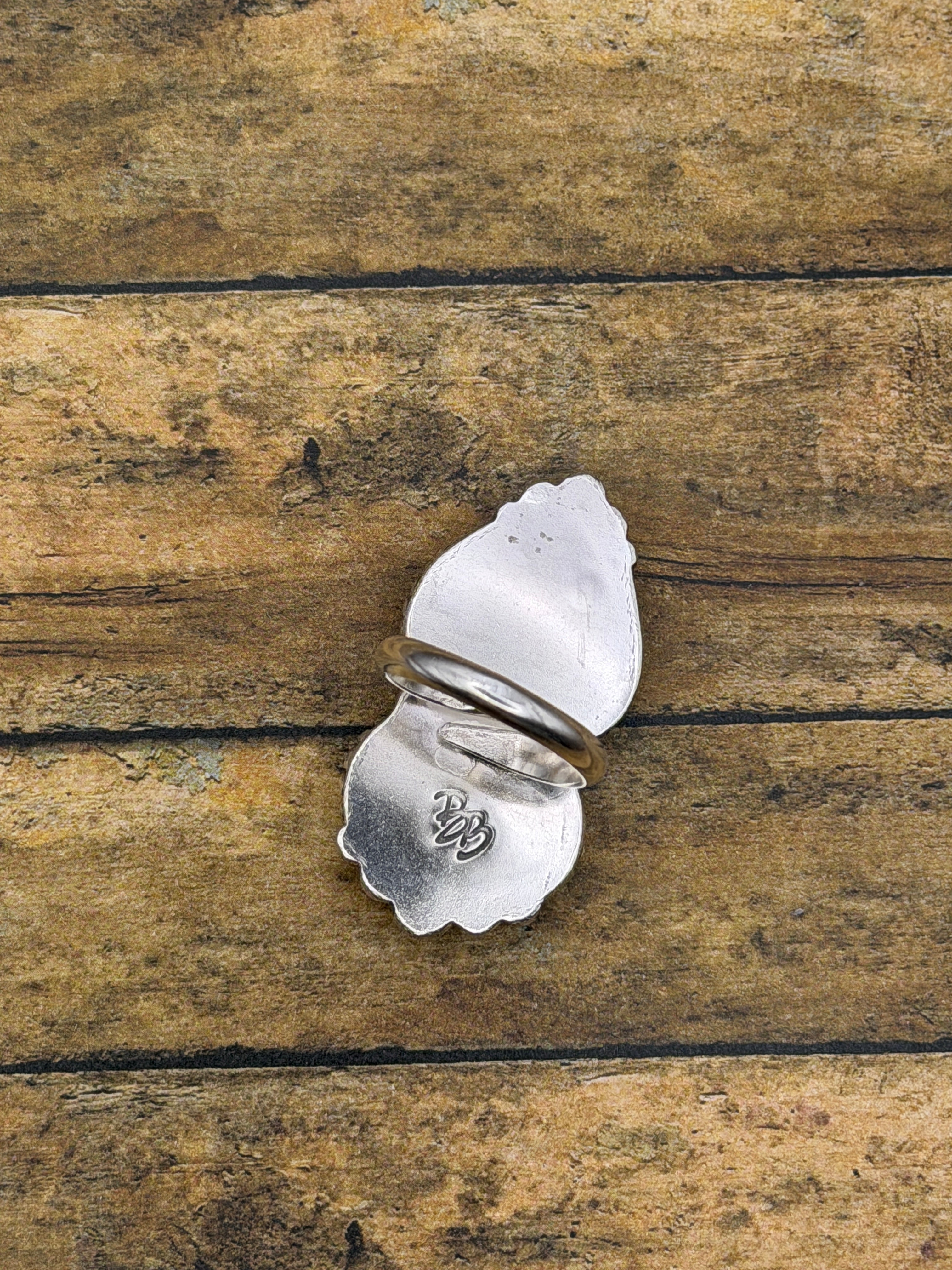 Hannah-Labradorite Double Gemstone Statement Ring