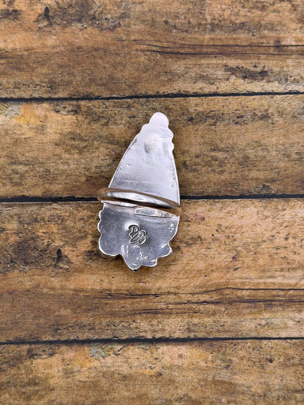 Gweneth-Wild Horse Statement Ring with Fan Detail