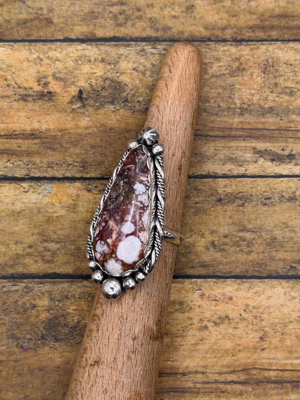 Ginny-Wild Horse Large Boho Statement Ring | Sterling Silver | Southwestern Jewelry
