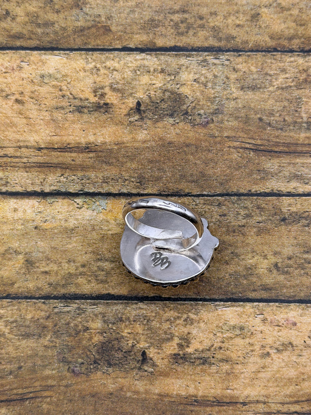 Envy-Blue Evil Eye Statement Ring