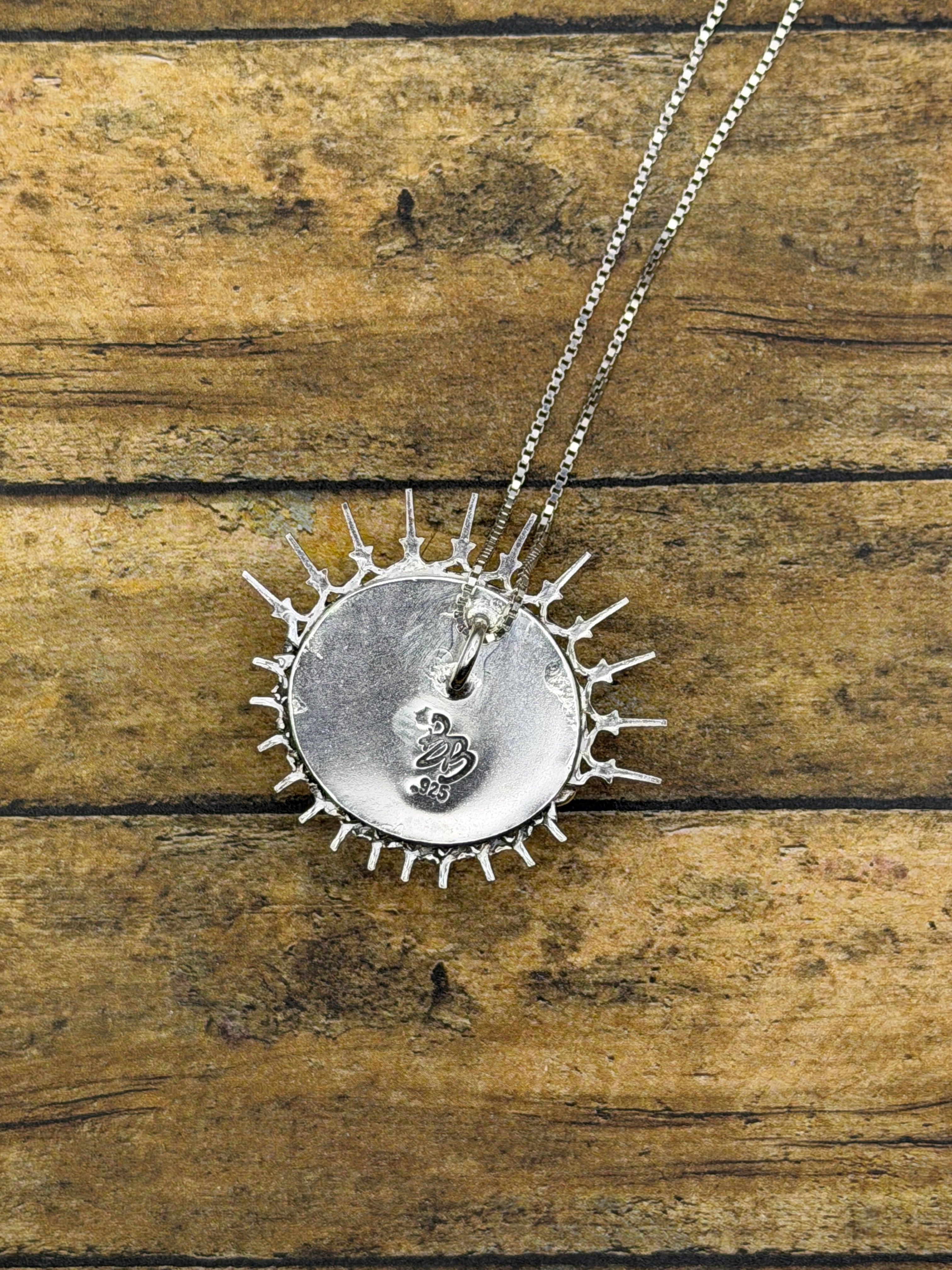 Envy-Blue Evil Eye Statement Pendant