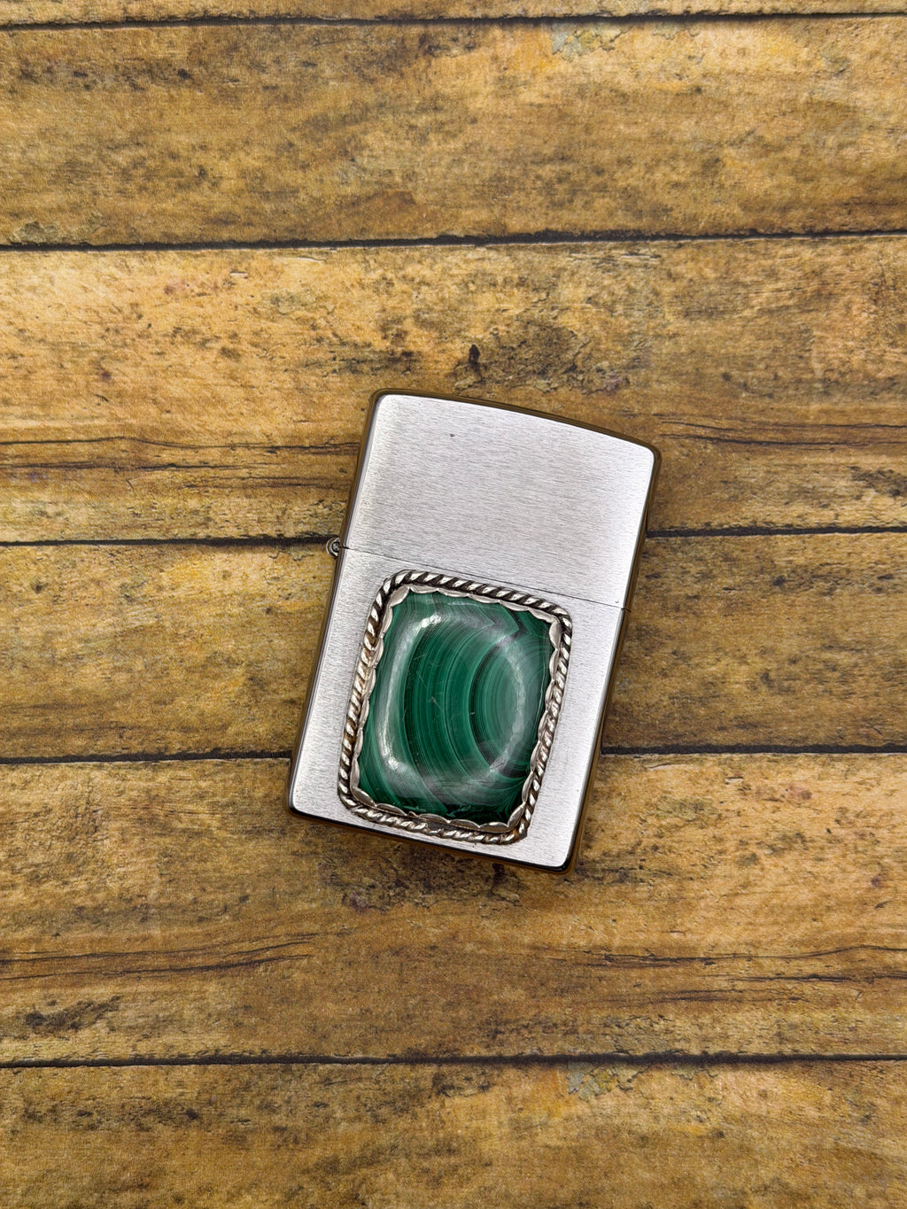 Collin – Malachite Zippo Lighter | Western Accessory | Rock & Roll Style