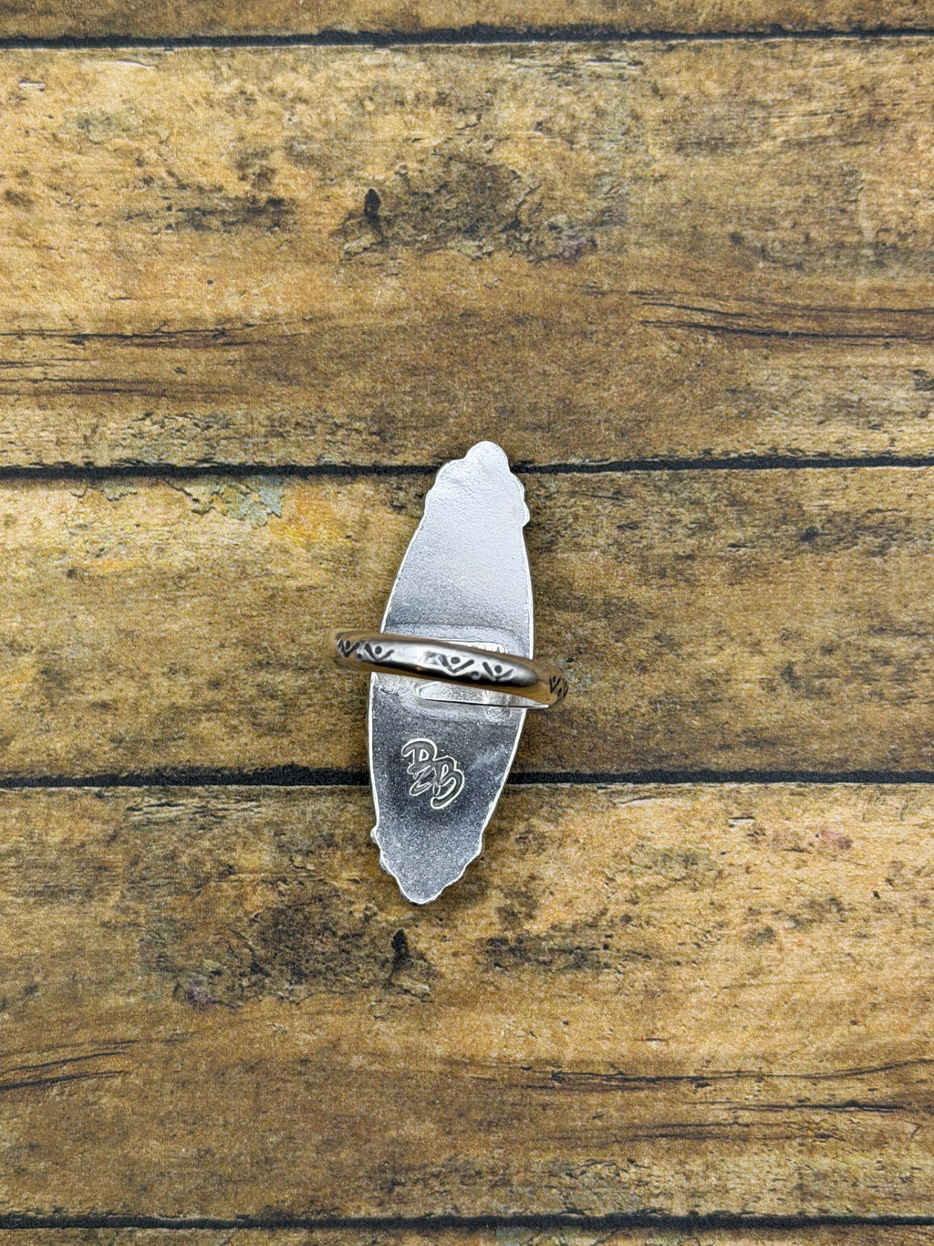 Genevieve – Wild Horse Marquise Statement Ring | Sterling Silver | Southwestern Jewelry