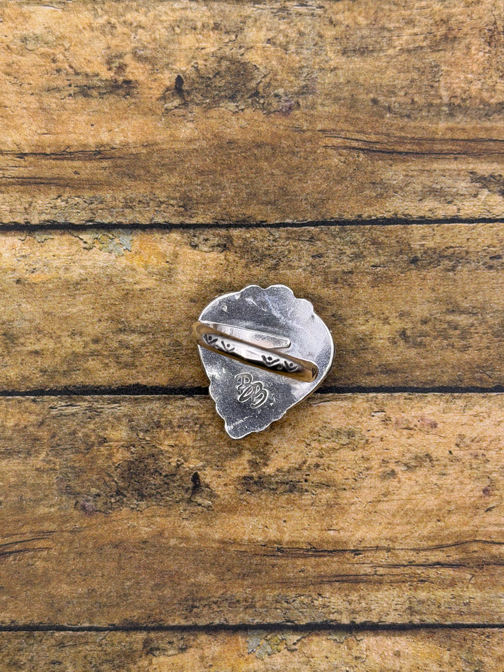 Ava – White Buffalo Turquoise Heart Ring | Sterling Silver | Southwestern Jewelry