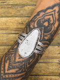 Aubrey – White Buffalo Turquoise Triple Cuff Bracelet | Sterling Silver | Southwestern Jewelry