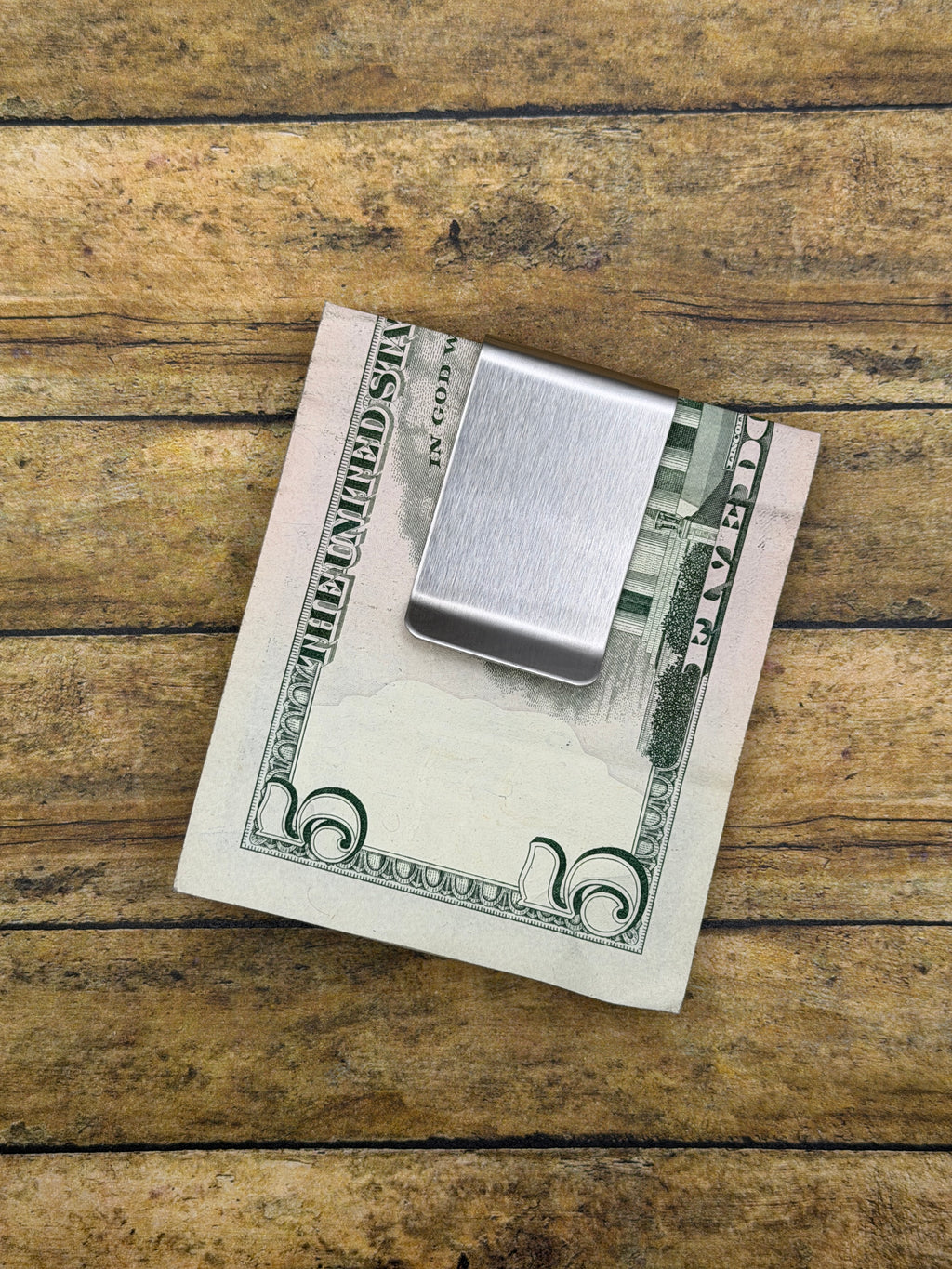 Benjamin – Ribbon Boulder Turquoise Gemstone Money Clip | Sterling Silver | Southwestern Jewelry