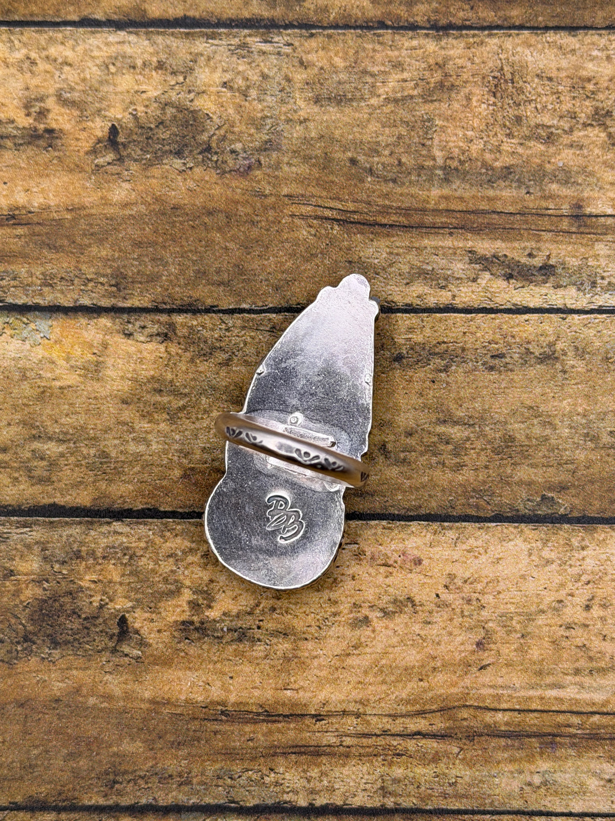 Ciara – Green Mojave Turquoise Double Gemstone Ring | Sterling Silver | Southwestern Jewelry
