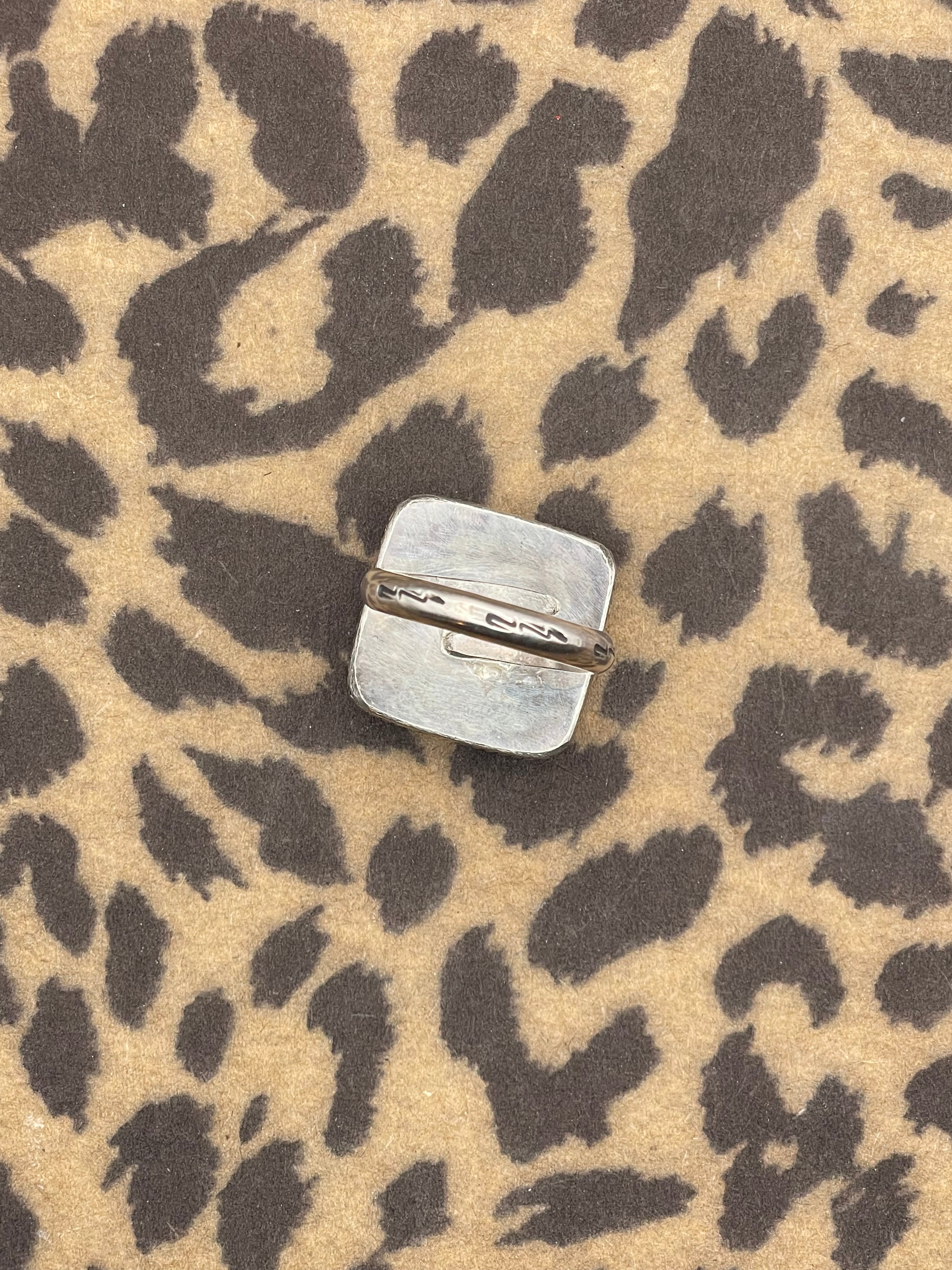 Preston-Black Vintage Playboy Dice Ring