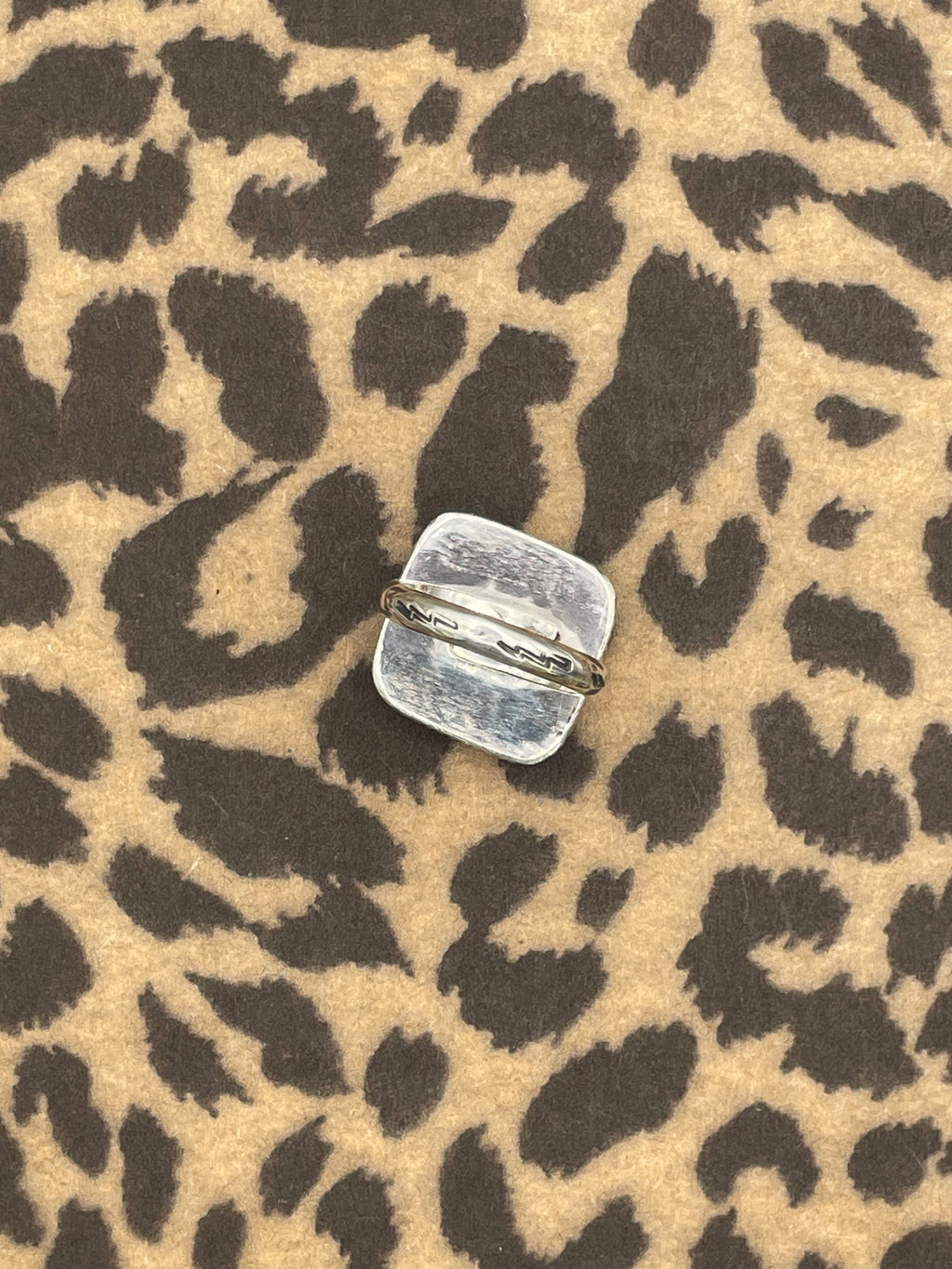 Payton-White Vintage Playboy Dice Ring