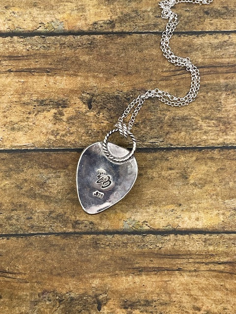 Warner-Golden Scorpion in Black Resin Heart Necklace