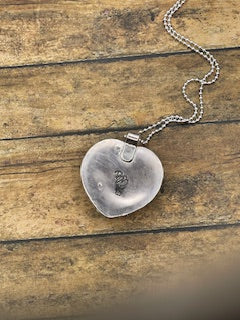 Sony-Small Billiard Ball Lucky #7 Heart Pendant