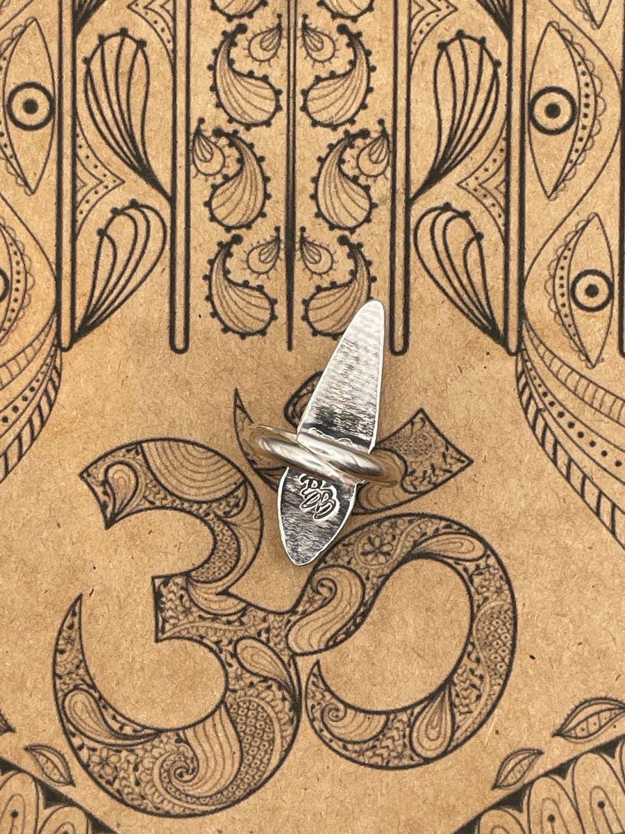 Jasmine-Boulder Double Gemstone Opal Ring