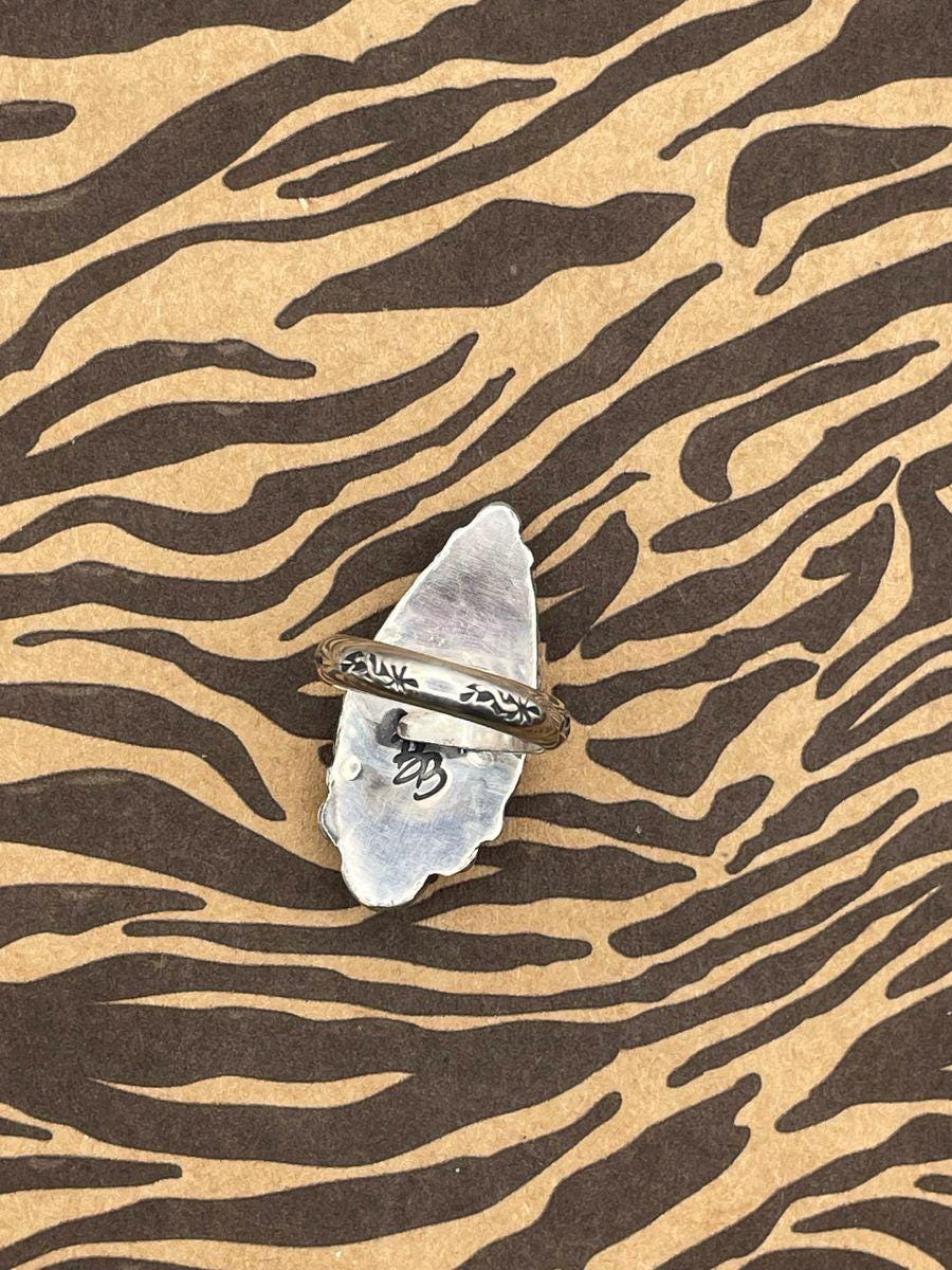 Camilla-Spiny Oyster Turquoise Ring