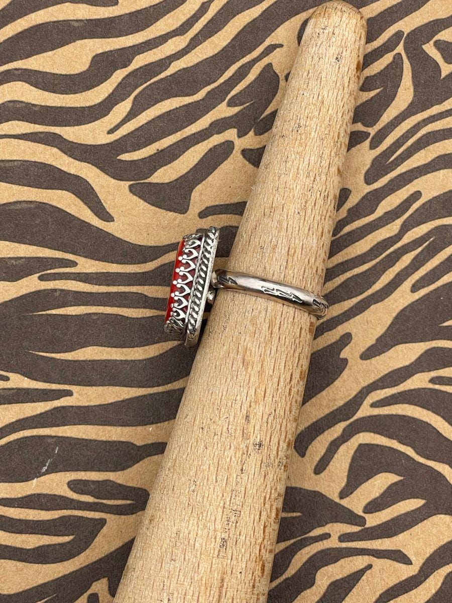 Parker-Playboy Dice Ring-Vintage Red Playboy