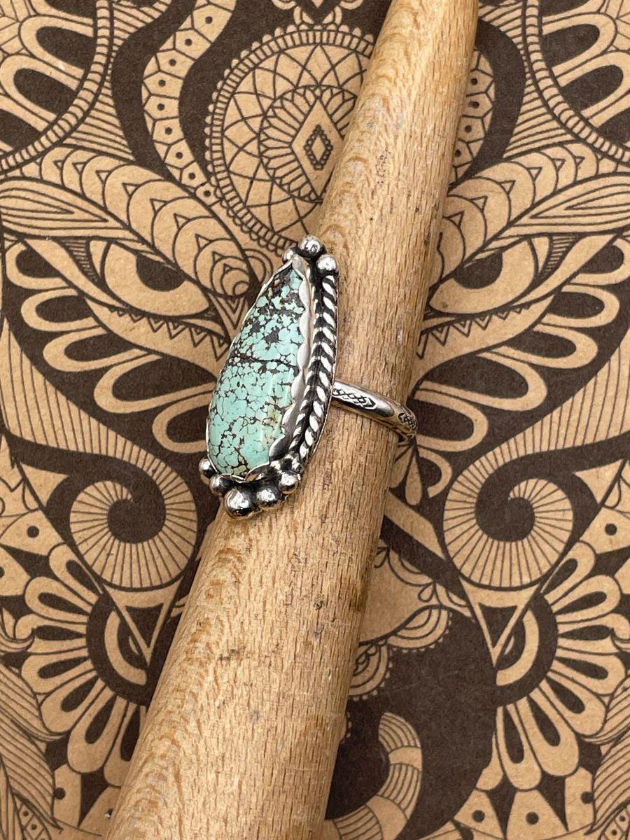 Bailey-Turquoise Teardrop Ring