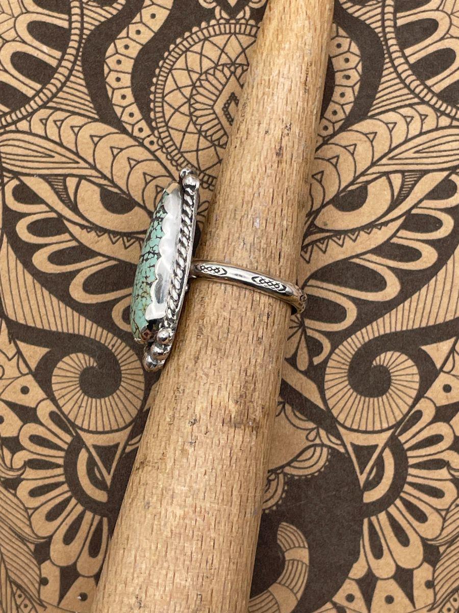 Bailey-Turquoise Teardrop Ring