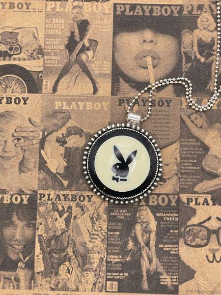 Penny-Vintage Limited Edition Playboy Billiard Ball Pendant