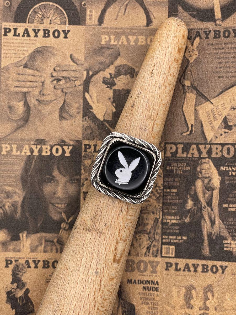 Piper-Black Vintage Playboy Dice Ring