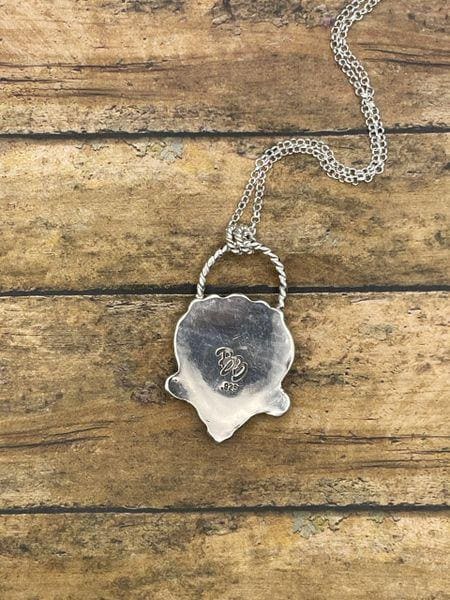 Addison-White Buffalo Turquoise Heart Pendant