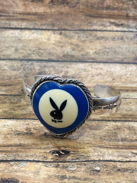 Pax-Vintage 1998 Limited Edition Playboy Billiard Ball Heart Cuff